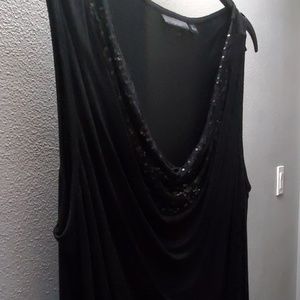 Apt. 9 Sequined Neckline Top